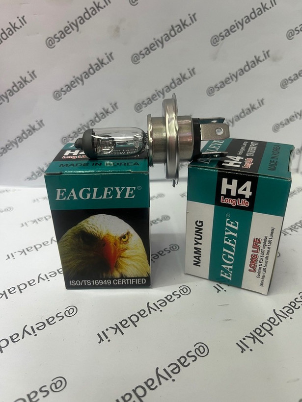 لامپ چراغ جلو خودرو عقاب مدل H4-16949